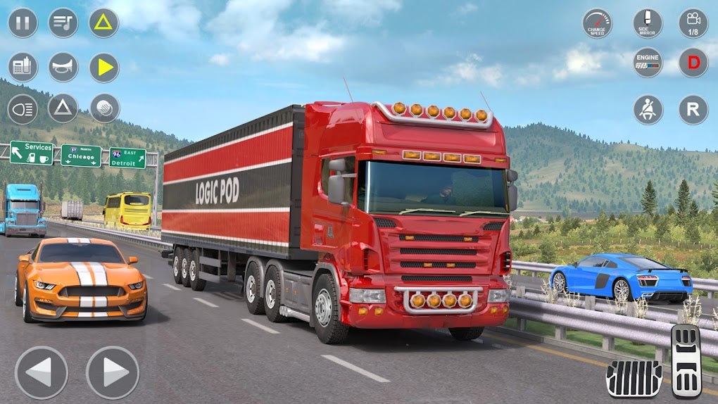 Download City Euro Truck Simulator 3d on PC with MEmu