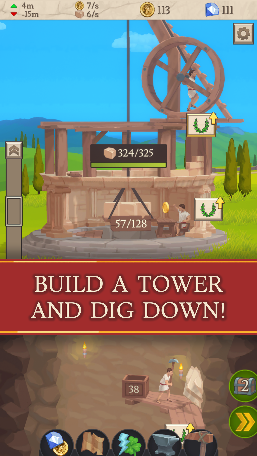 Idle Tower Miner для iPhone — Скачать