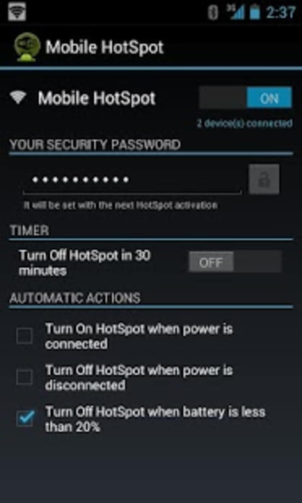 download the new version for android Hotspot Maker 2.9