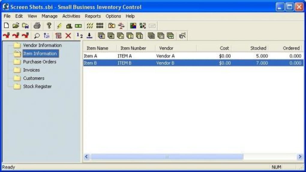 inventory for small business