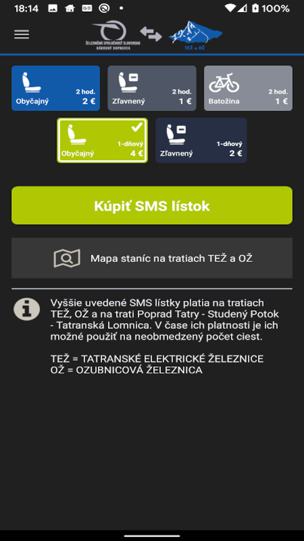 ZSSK SMS L stok APK Para Android Descargar