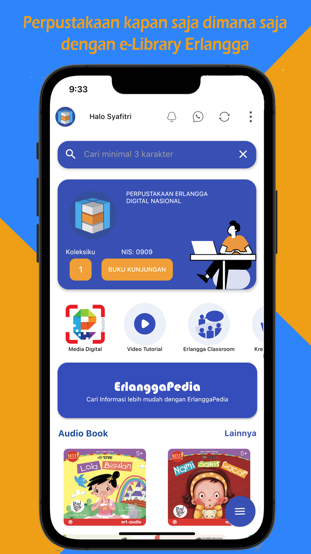 eLibrary Erlangga для iPhone — Скачать