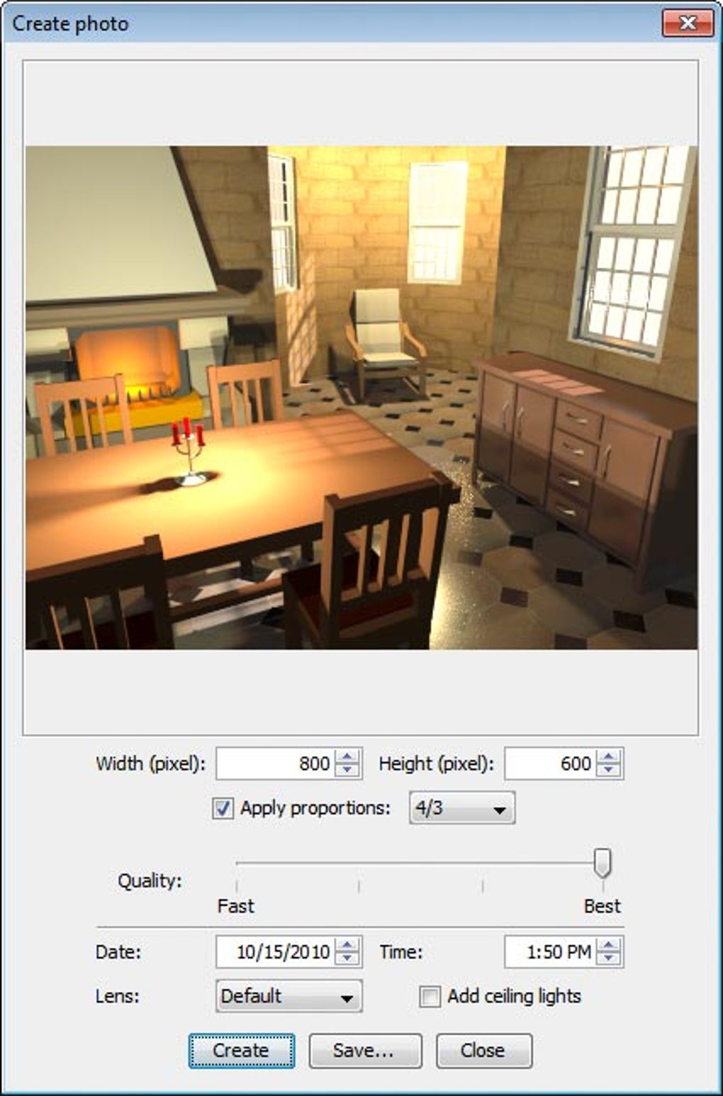 sweet home 3d windows 10