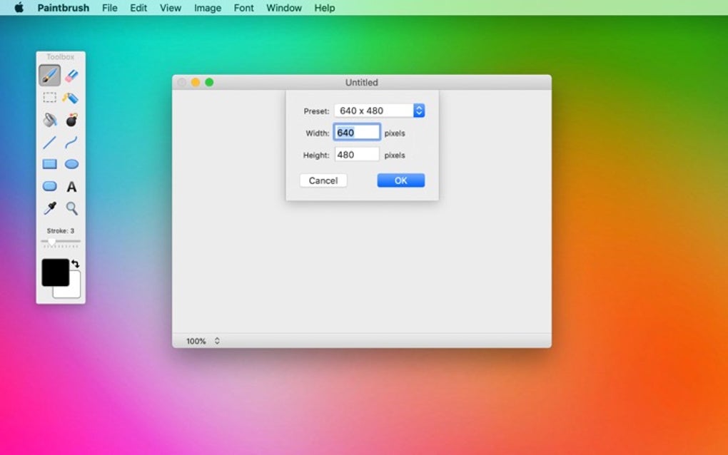 free download paintbrush for mac