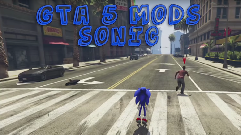 GTA 5 Mods Fleetway Sonic - GTA 5 Mods Website