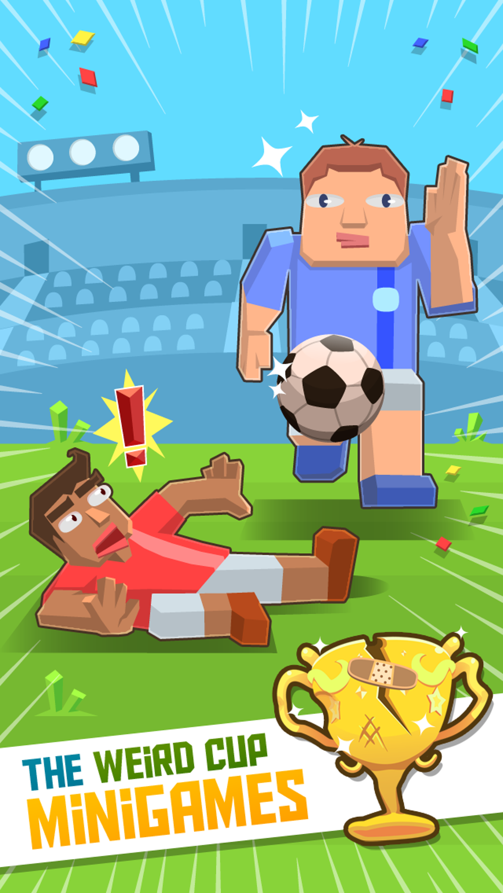 Weird Cup - The Worlds Craziest Soccer Mini Games для iPhone — Скачать