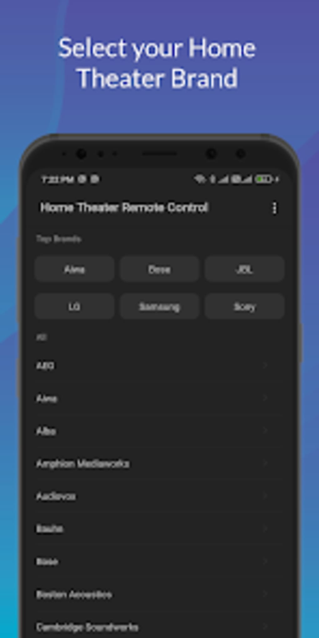 Home Theater Remote Control für Android - Download