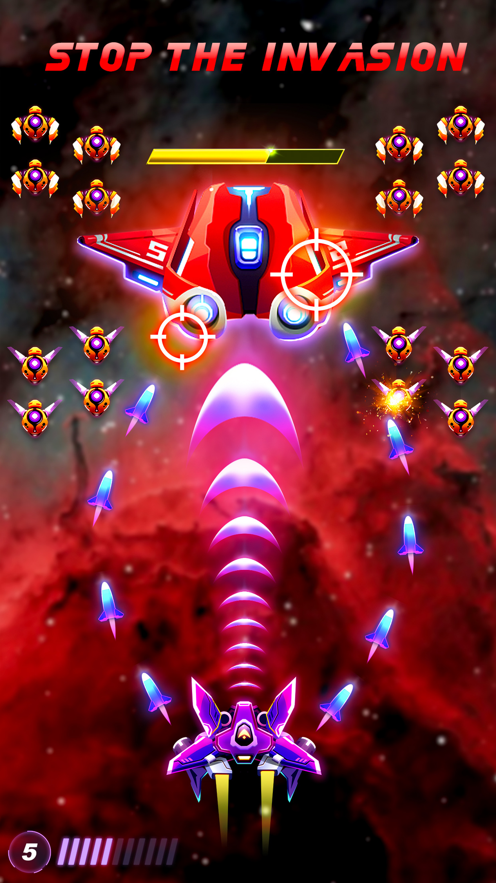 Galaxy War: Space Shooter для iPhone — Скачать