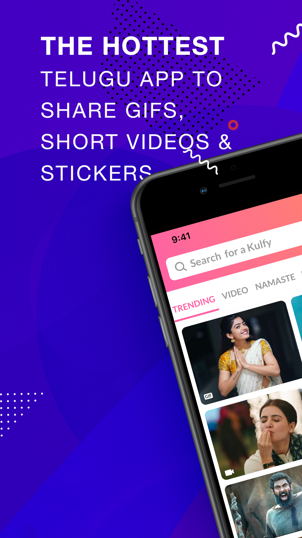 Kulfy: Videos GIFs Stickers для iPhone — Скачать