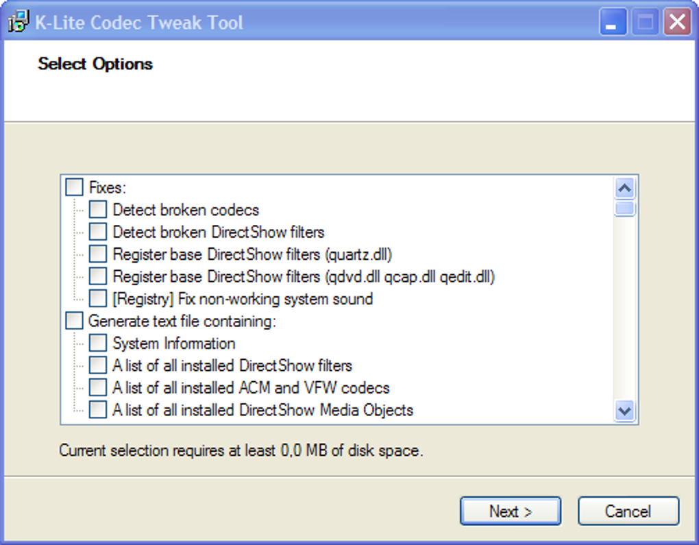 k lite codec pack safe