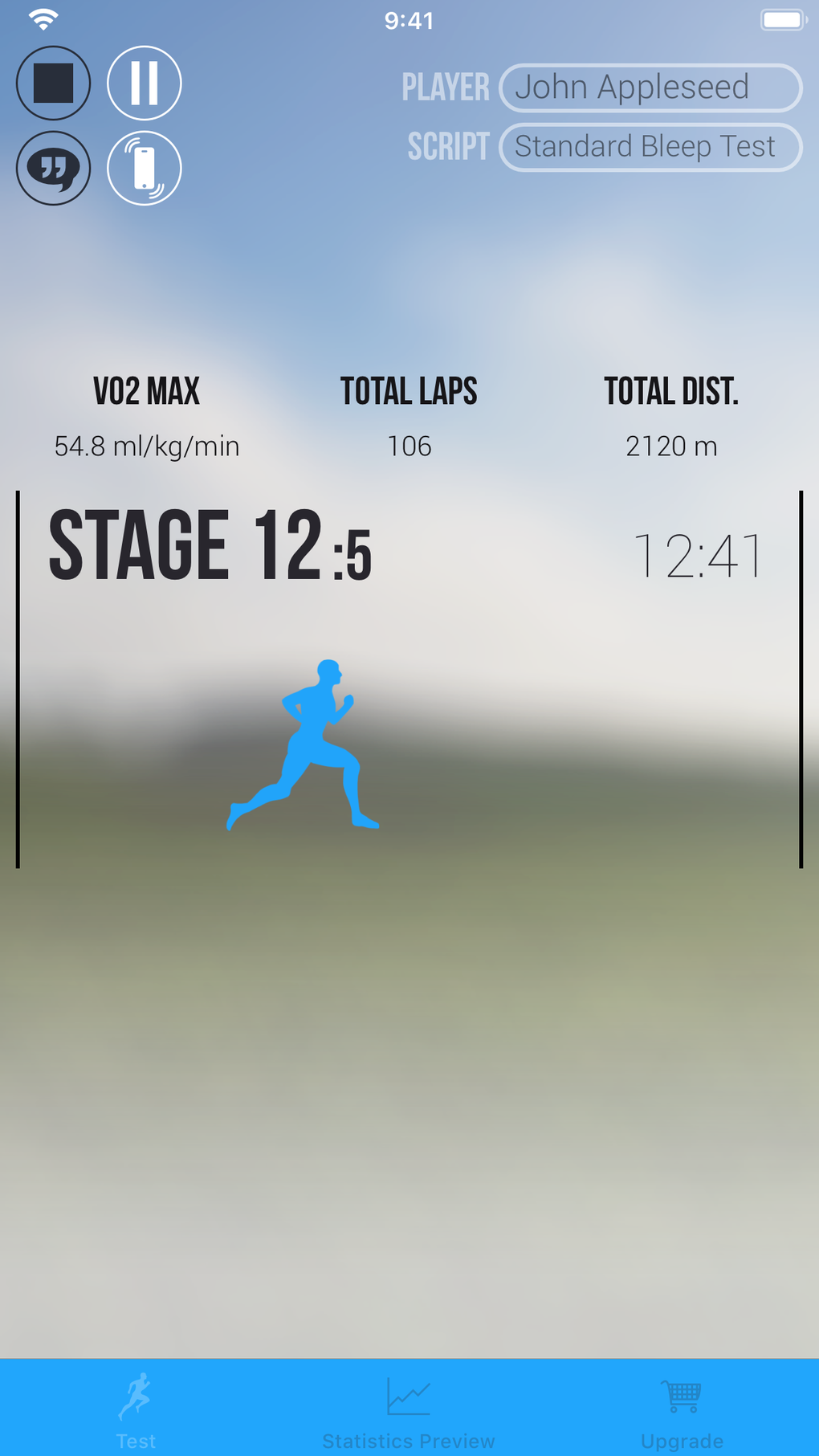 Bleep Test Lite for iPhone Download