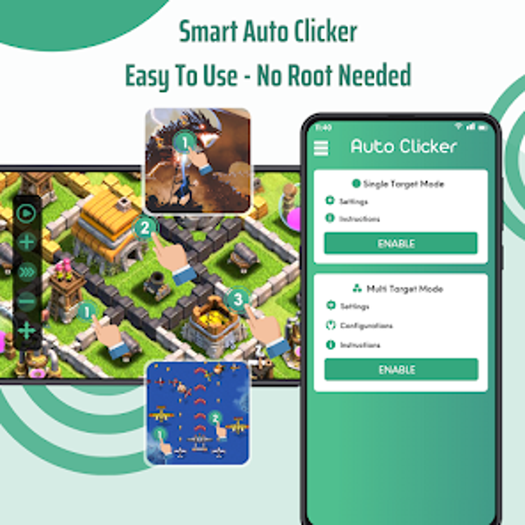 Auto Clicker: Auto Tapping для Android — Скачать