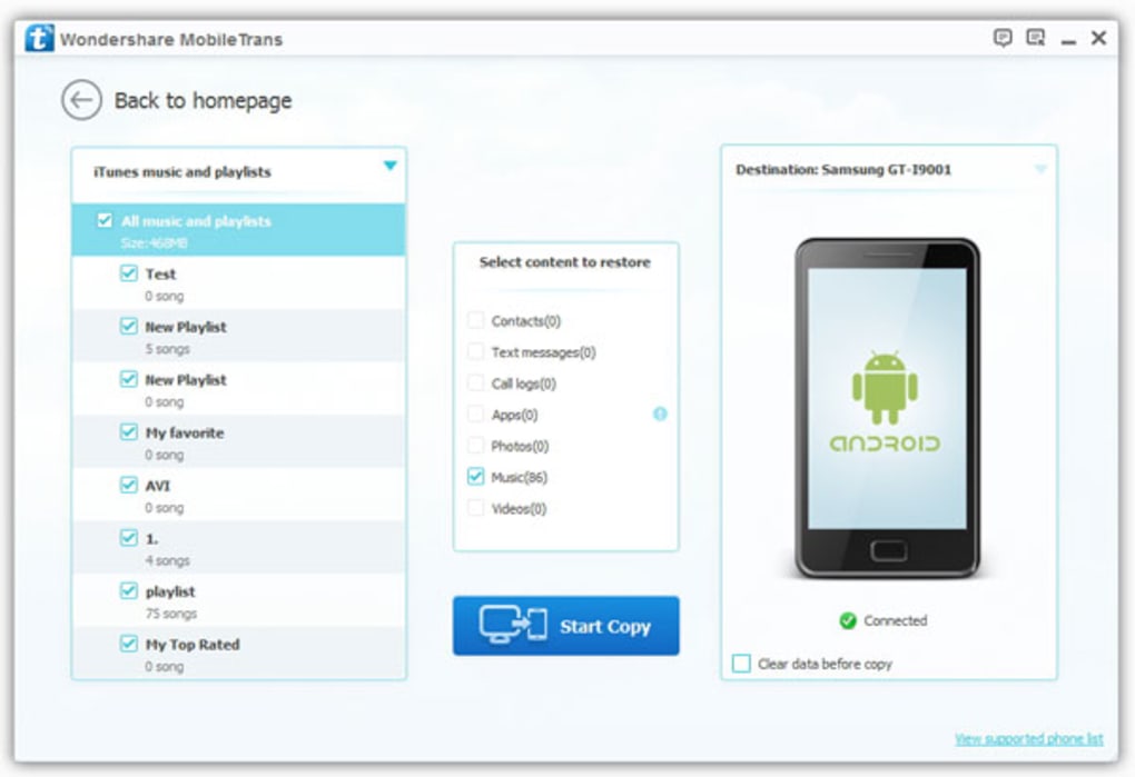 Wondershare mobile transfer apple macbook pro 5 5 a1278