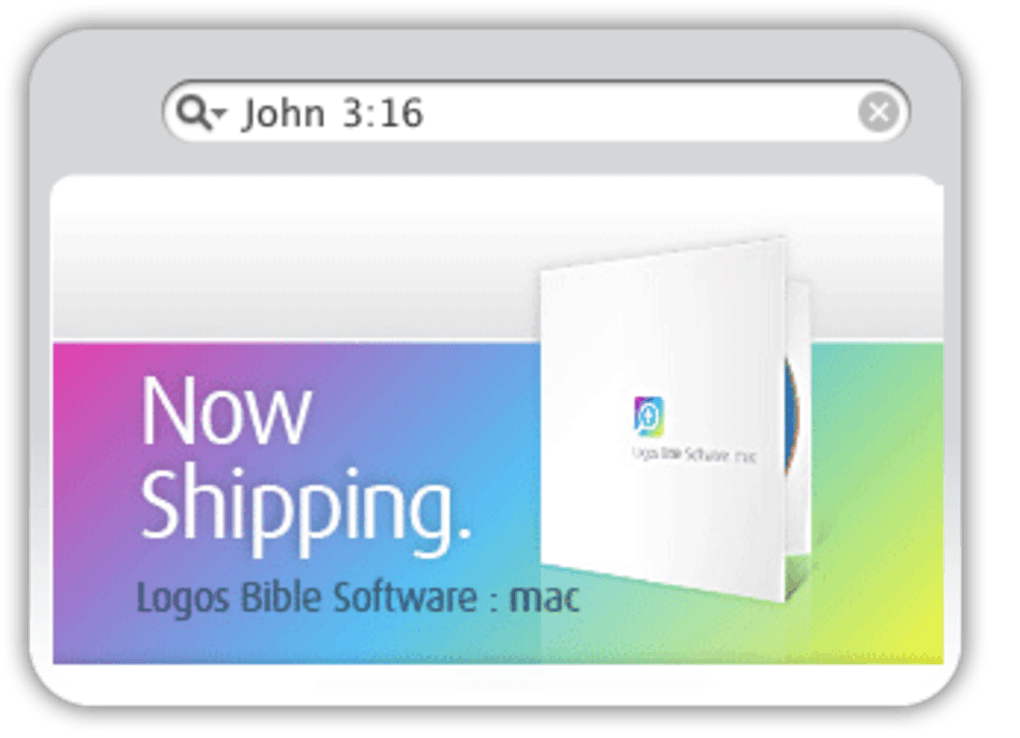 Logos Bible Widget cho Mac - Tải về