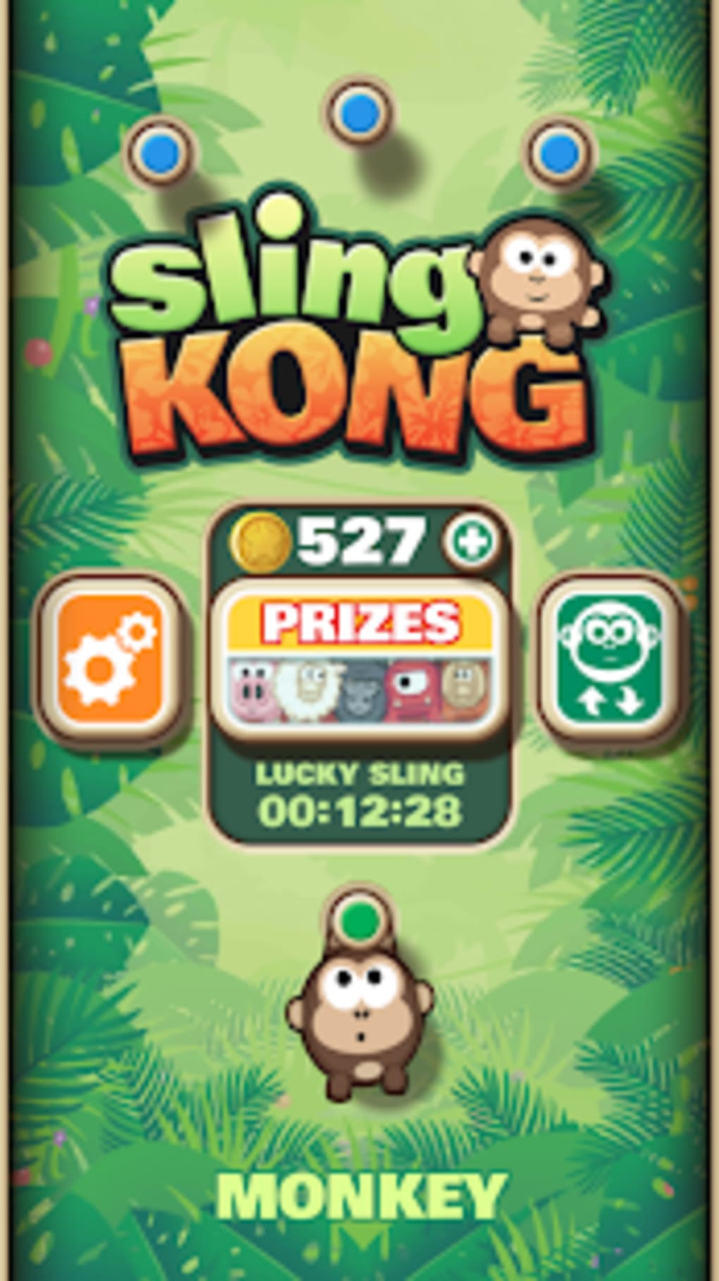 Sling Kong - Reset Google Play Games Data. - Protostar Games