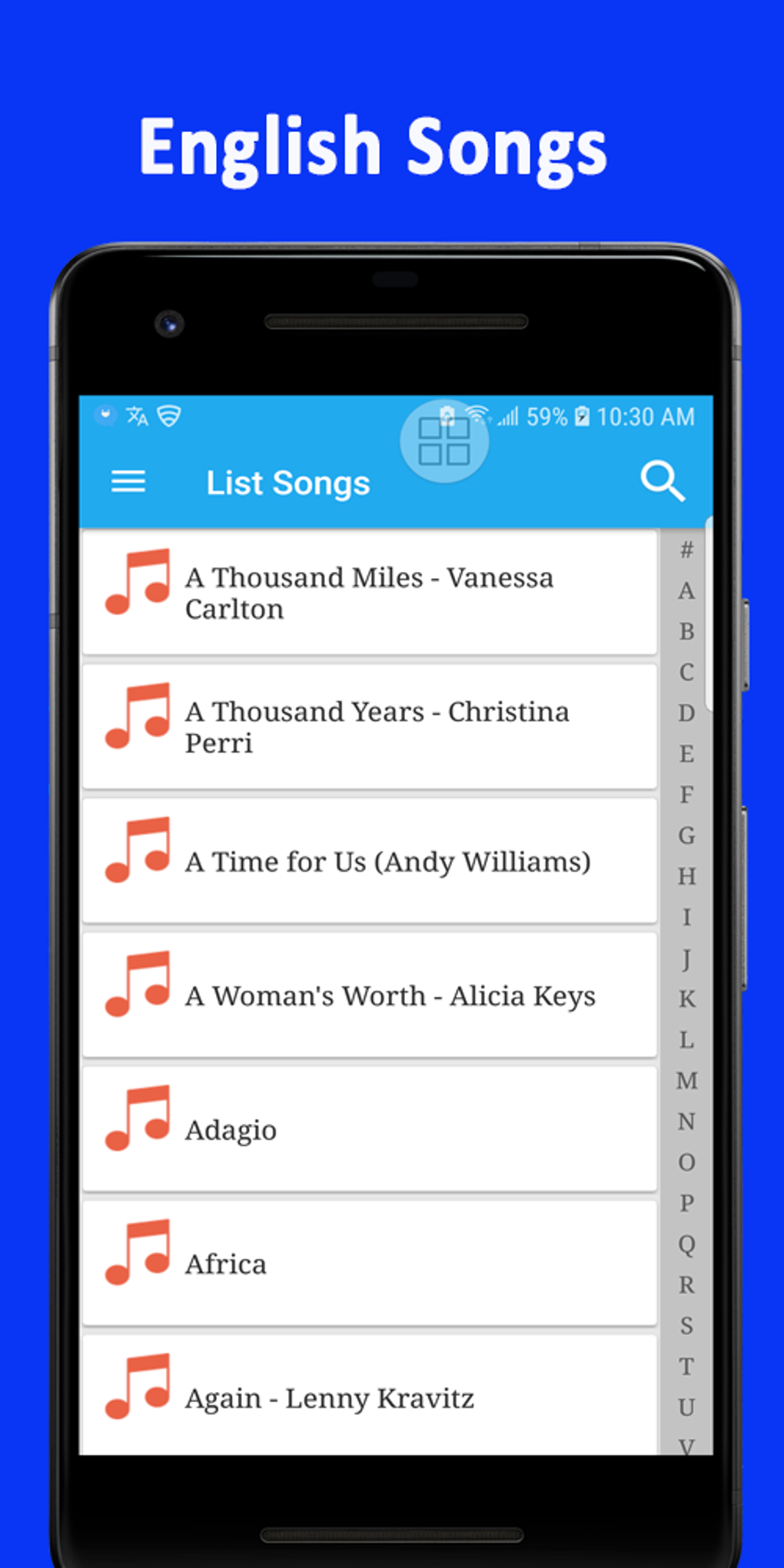 Learn English with Song Lyrics APK для Android — Скачать