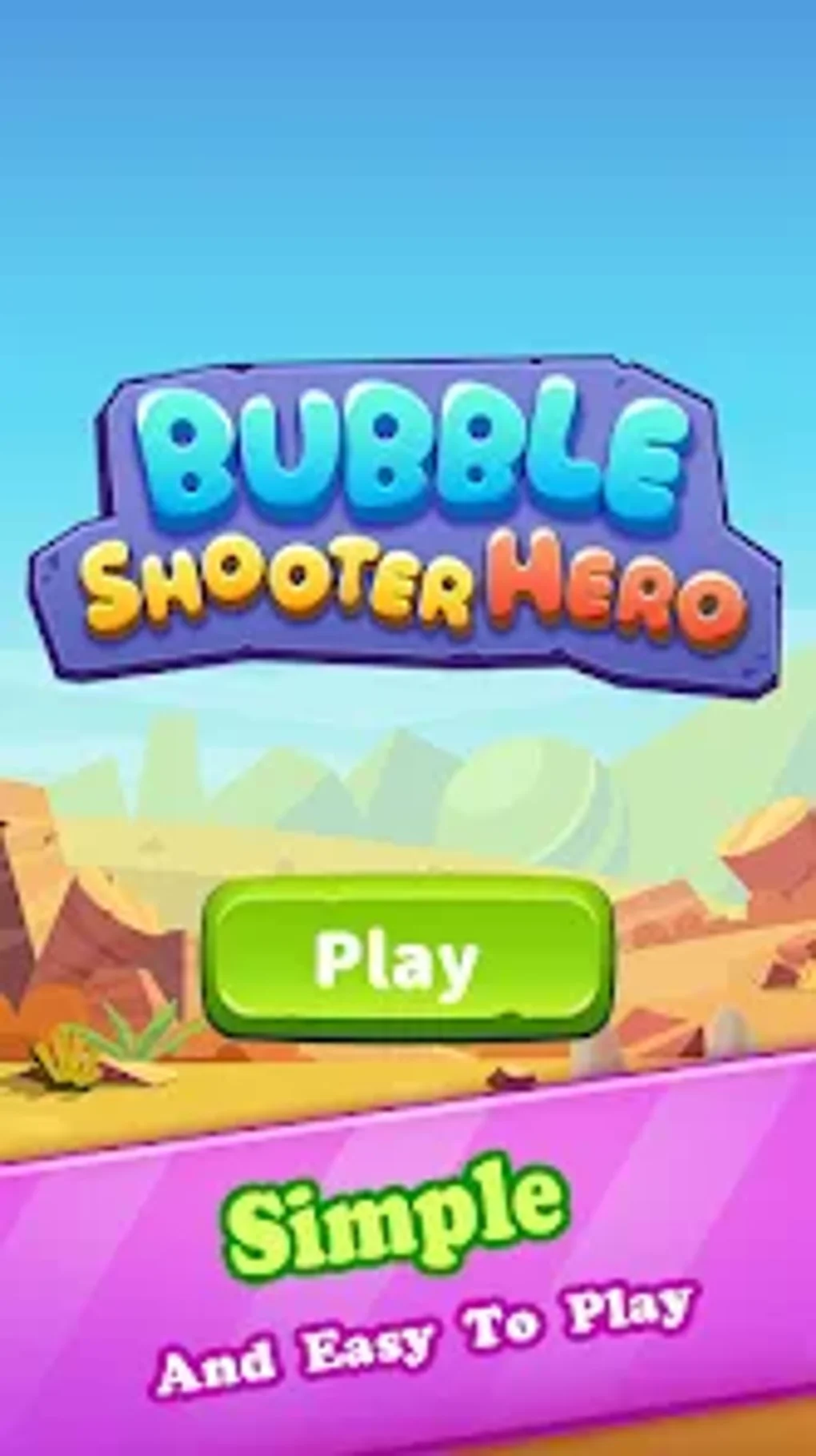 Android Bubble Shooter Hero 