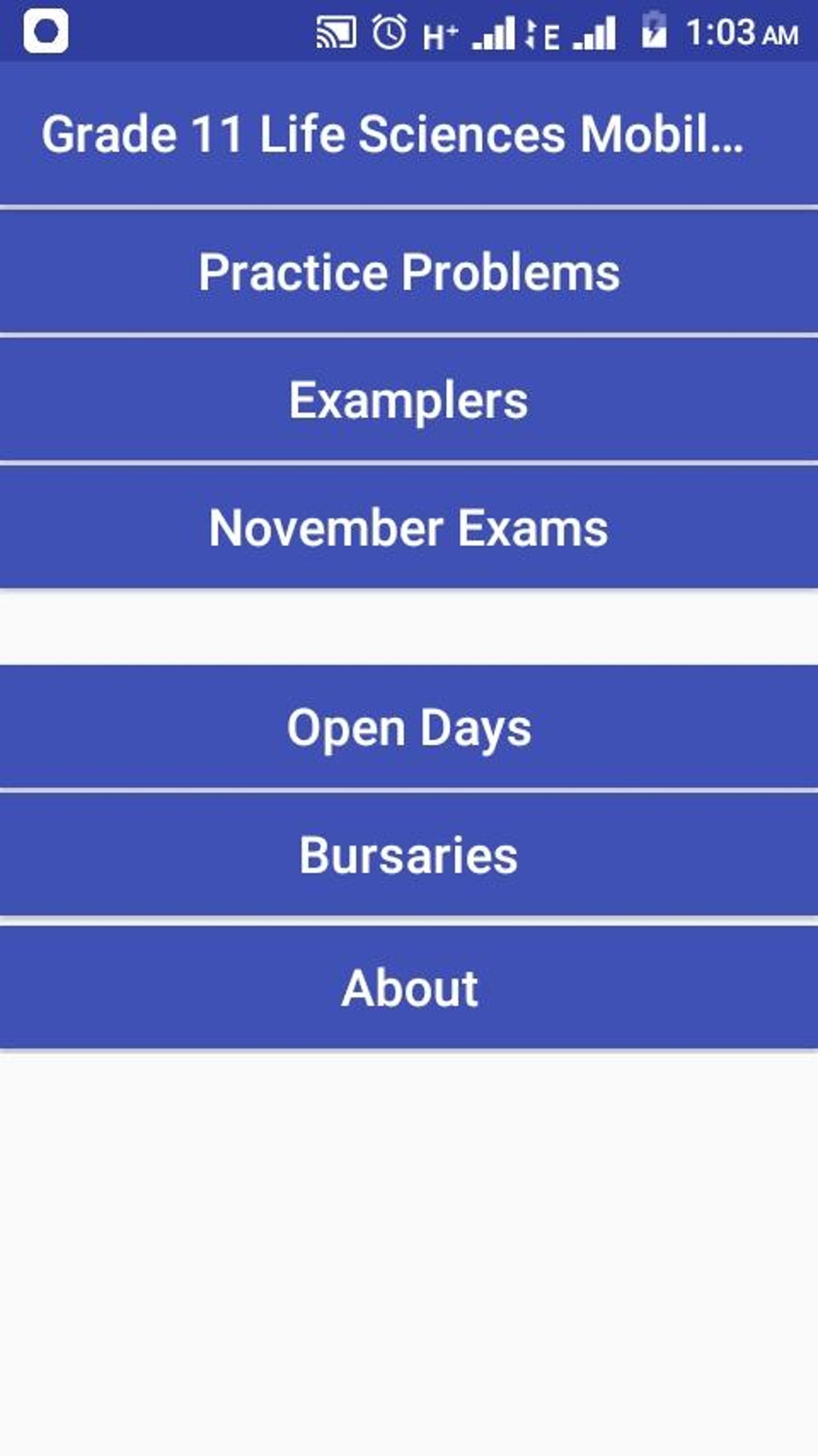 Grade 11 Life Sciences APK For Android Download