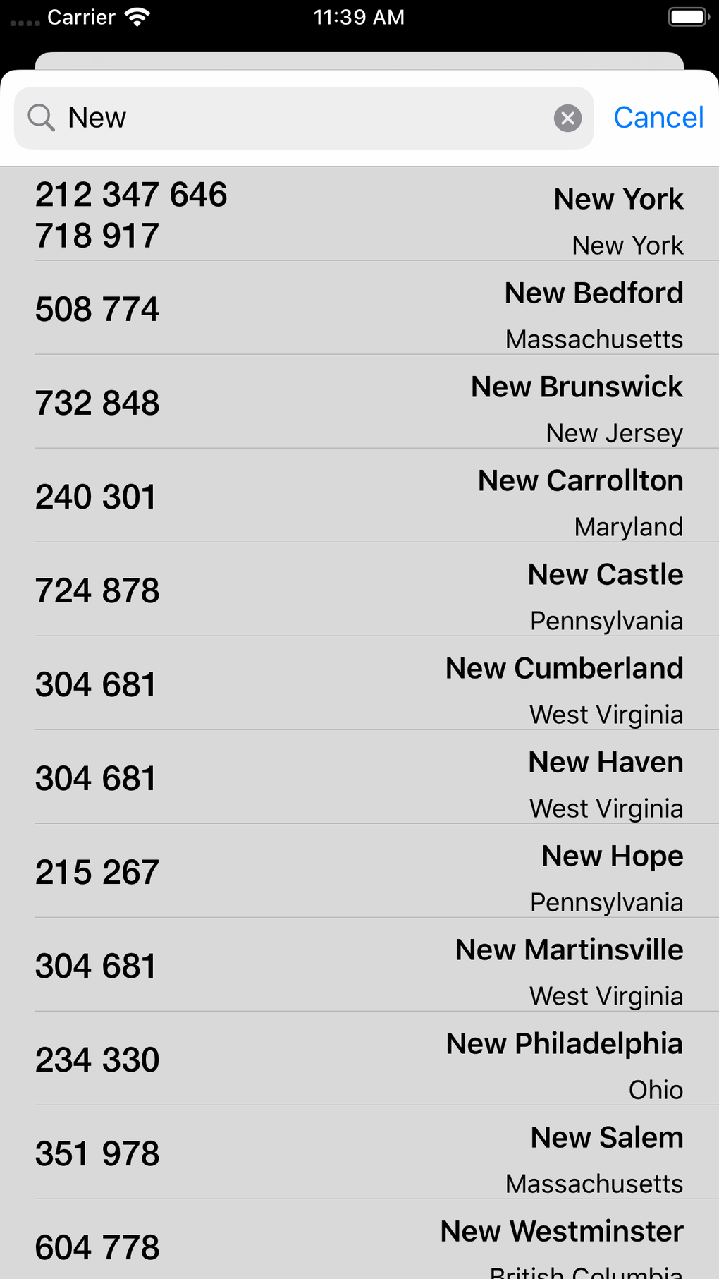 area-codes-for-iphone-download