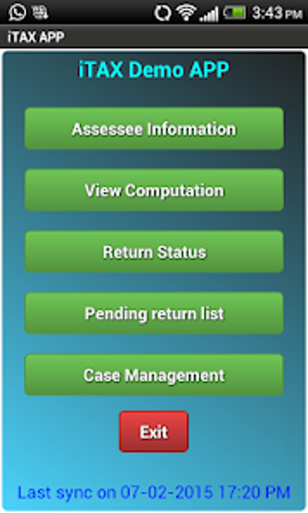 ITAX APP For Android Download