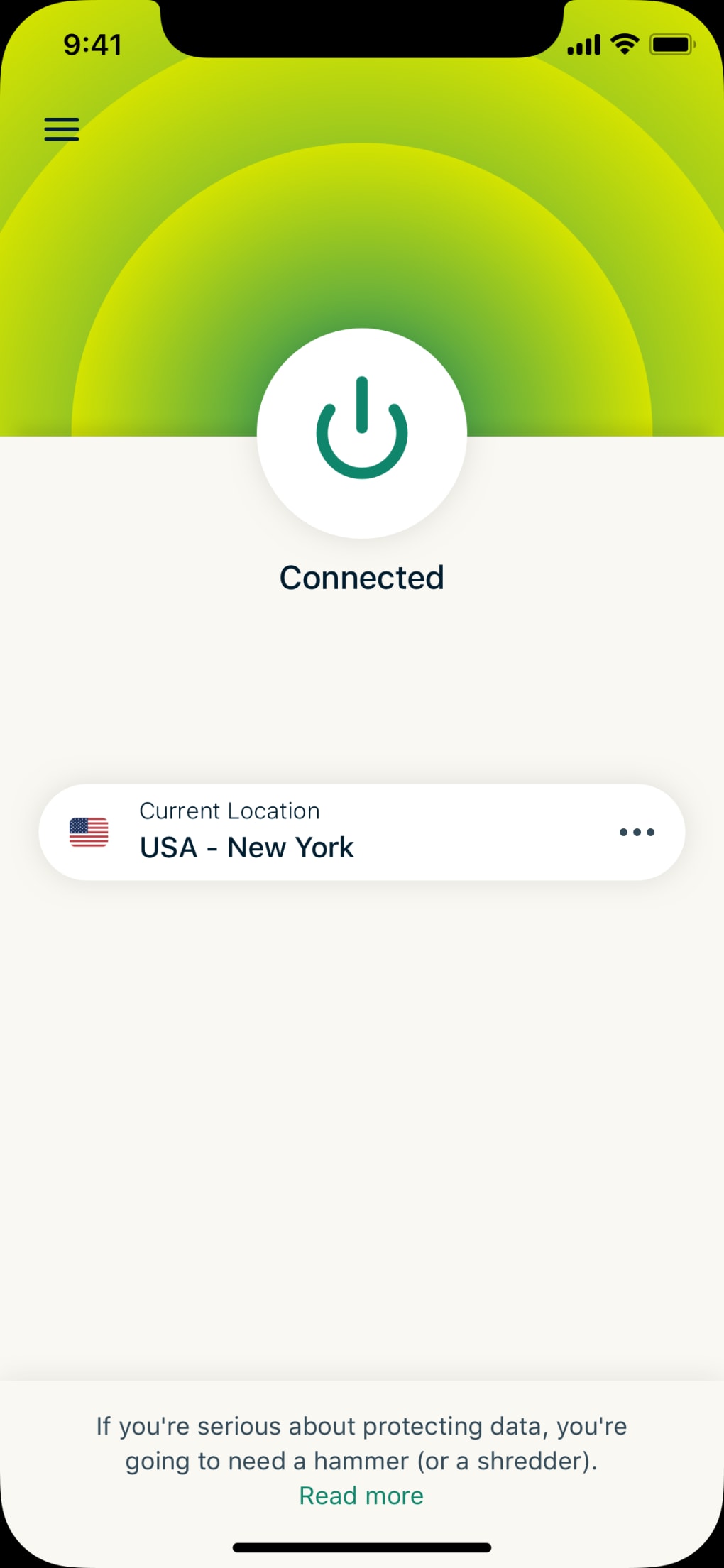 how to use vpn express on an iphone