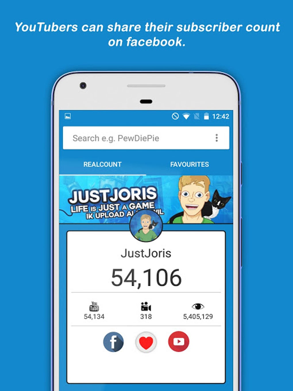 Realtime Live Subscriber Count Compare Increase APK For Android 