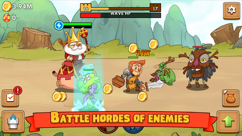 idle kingdom clicker mod apk