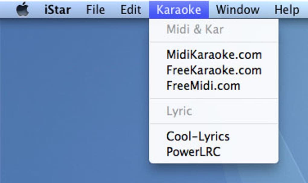 Download IStar Karaoke For Mac 1.5.5