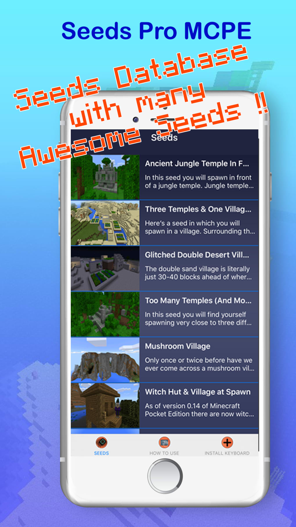 Seeds Pe Free Maps Worlds For Minecraft Pocket Edition For Iphone Download 1460