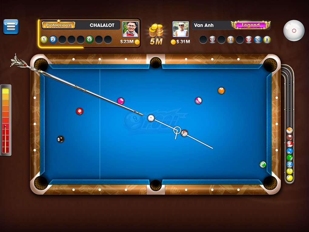 Download Billiards ZingPlay 8 Ball Pool MOD APK v10 for Android