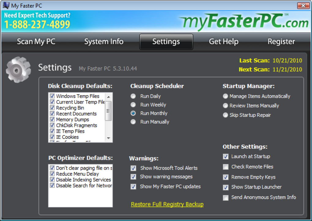 Faster updating. PC Repair & Optimizer Tool.