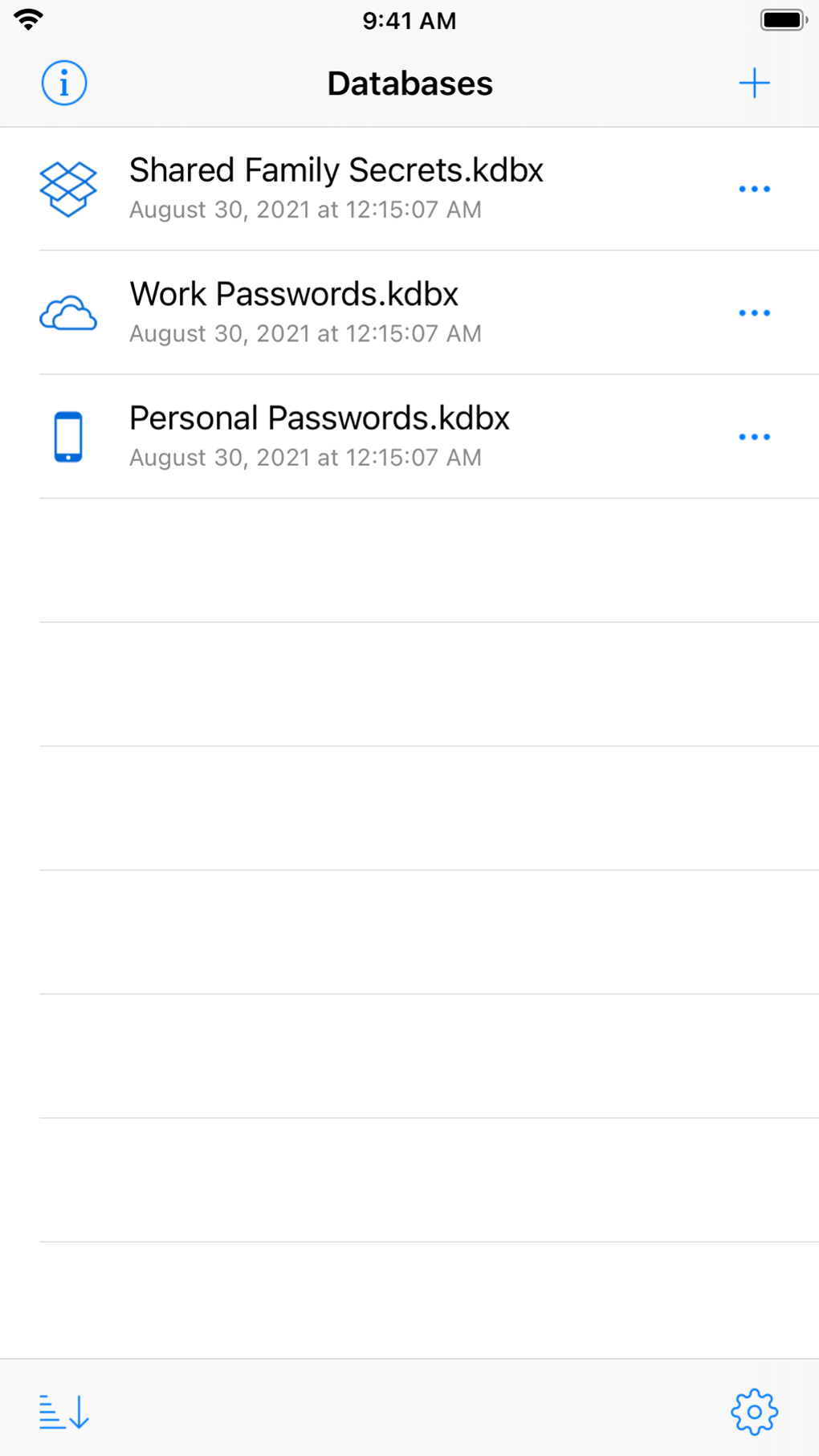 KeePassium KeePass Passwords Para IPhone Download
