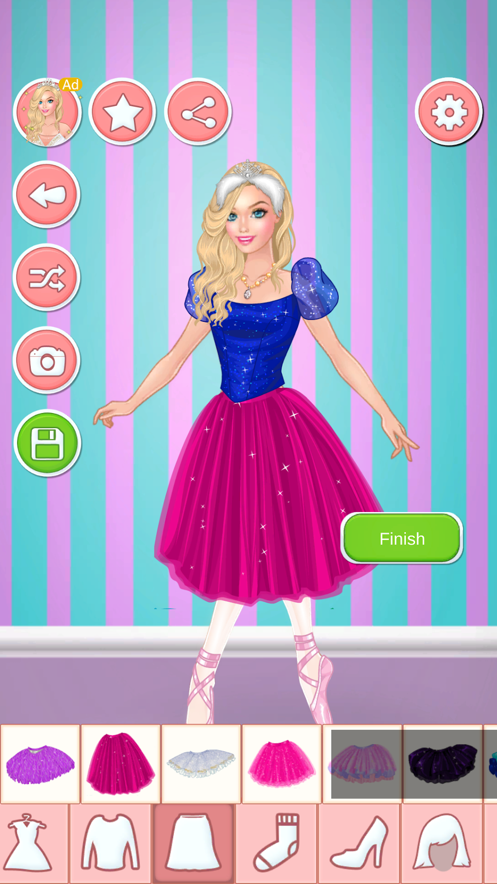 Ballerina Dress Up Games для Android — Скачать