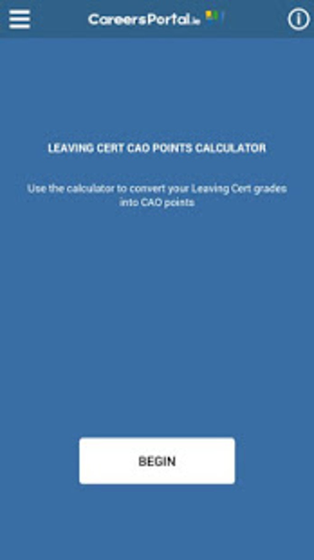 Leaving Cert CAO Points Calculator لنظام Android تنزيل