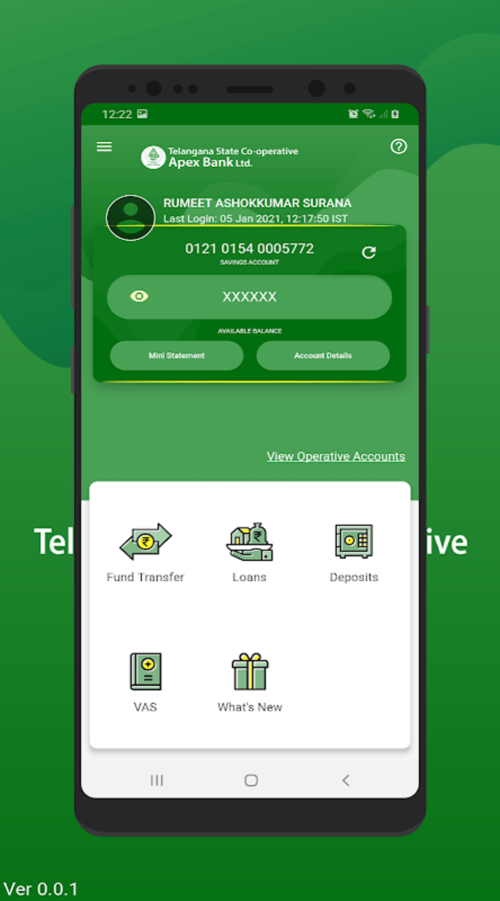 TSCAB Telangana Bank Mobile APK For Android - Download