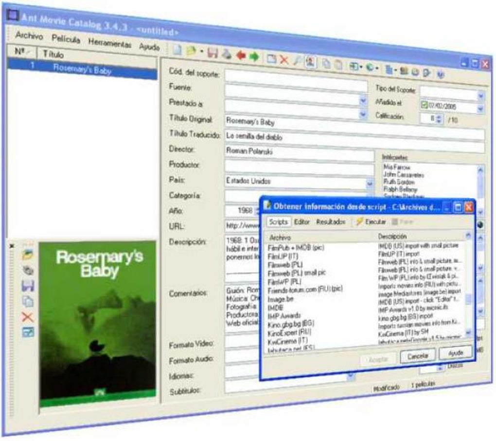 Ant Movie Catalog Descargar
