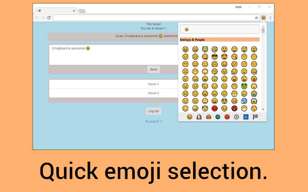Emojiboard Emoji Keyboard for Google Chrome Extension Download