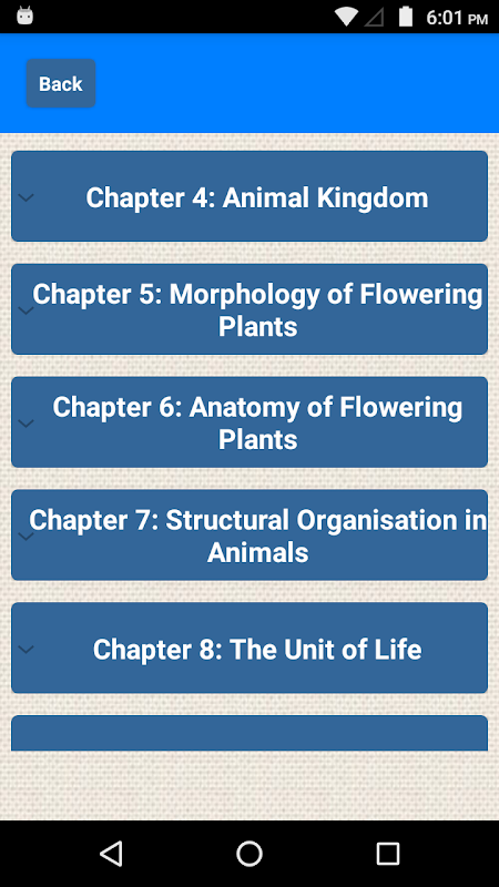 Class 11 Biology NCERT Solutions APK для Android — Скачать