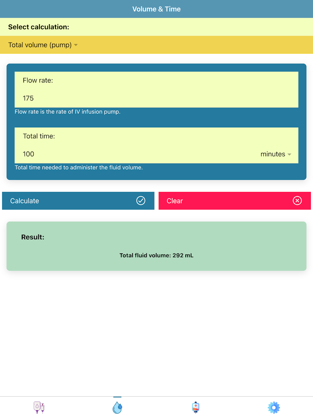Pocket Infusion Calculator IV Pump and Drip Rate for Android Download