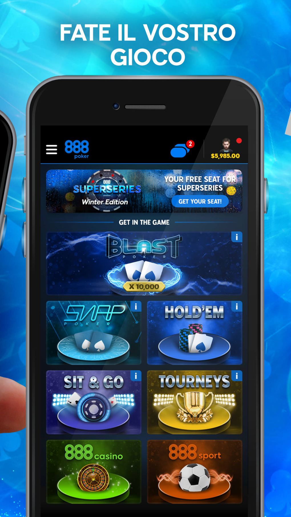 888poker - Texas Holdem Poker для iPhone — Скачать