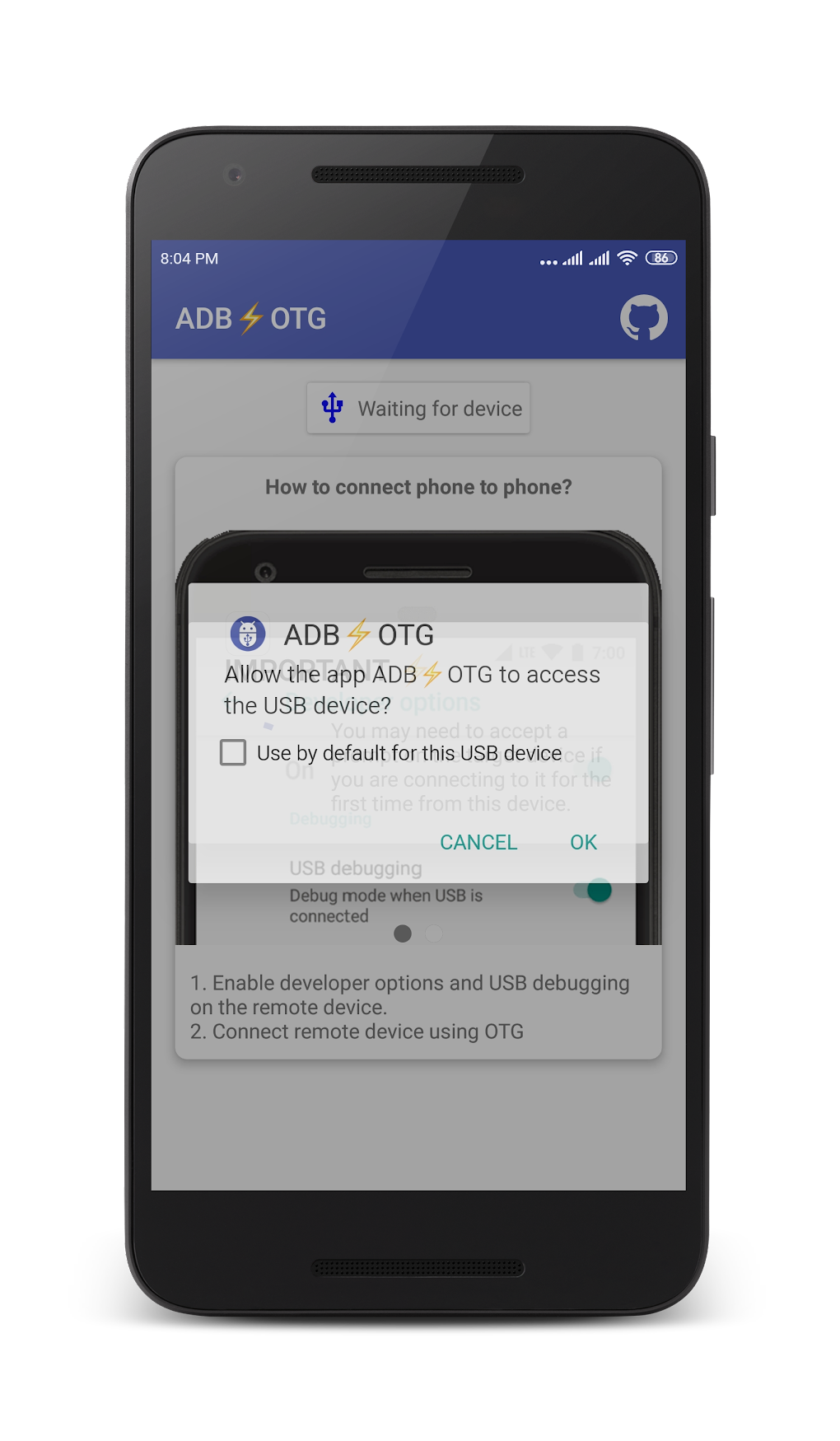 ADBOTG - Android Debug Bridge On The Go. APK для Android — Скачать