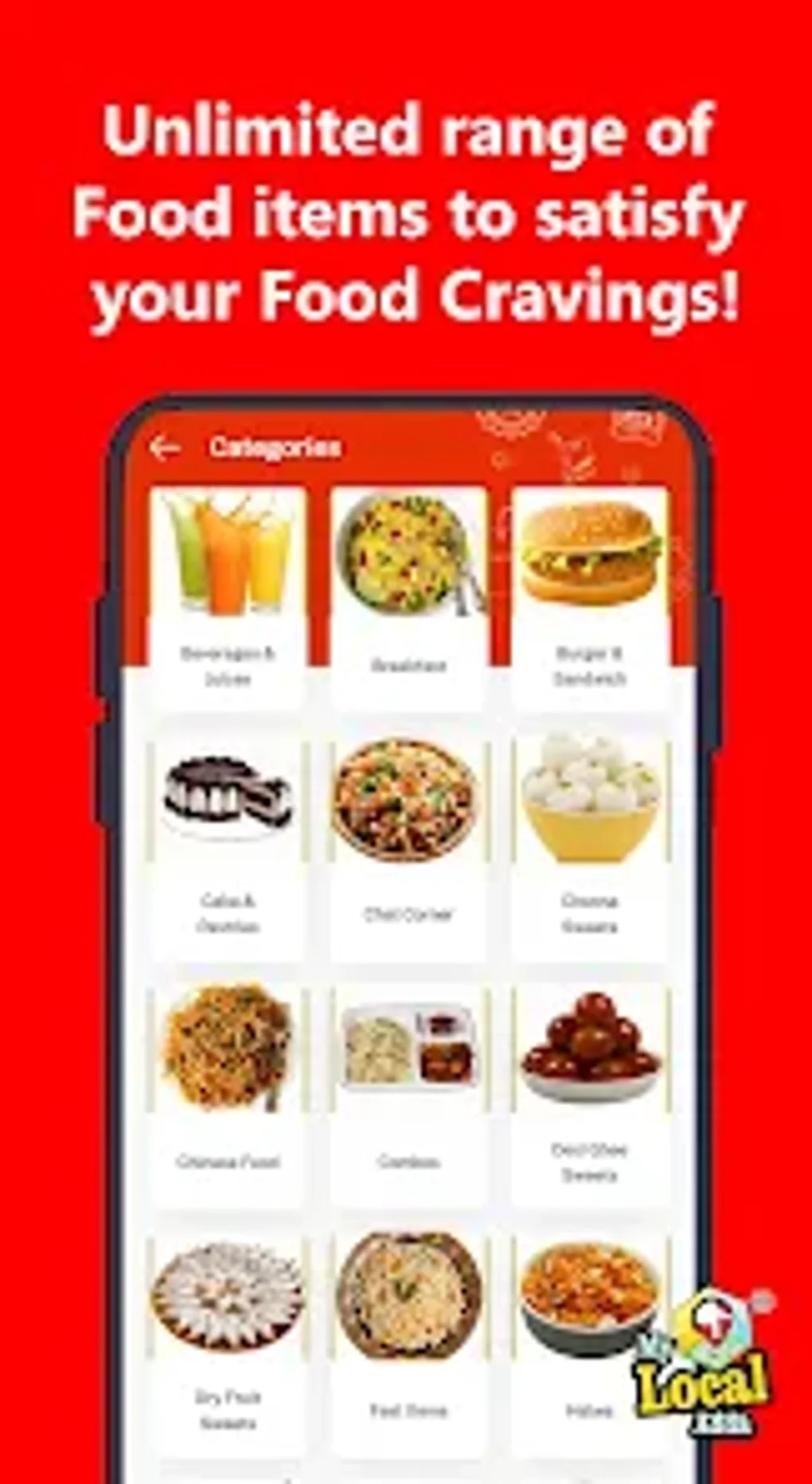 MyLocalAdda-Order FoodGrocery для Android — Скачать