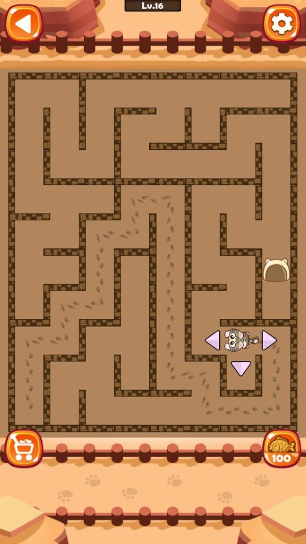 Maze Cat - Rookie для Android — Скачать