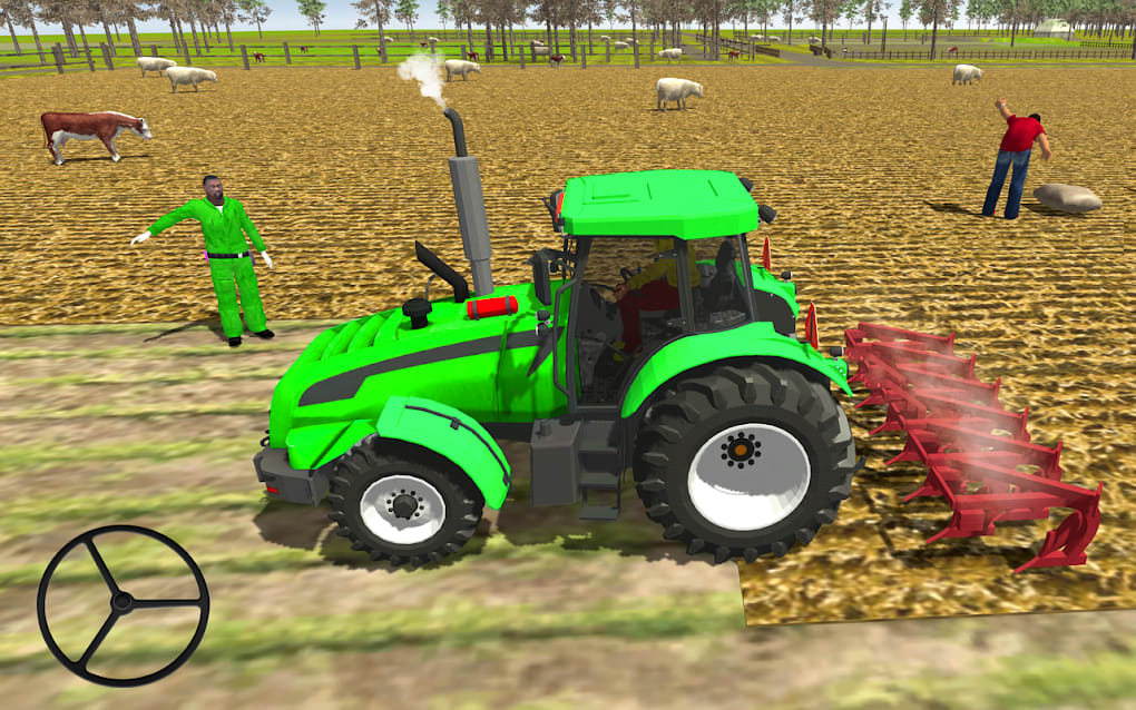 Jogos de condução de agricultura de trator versão móvel andróide