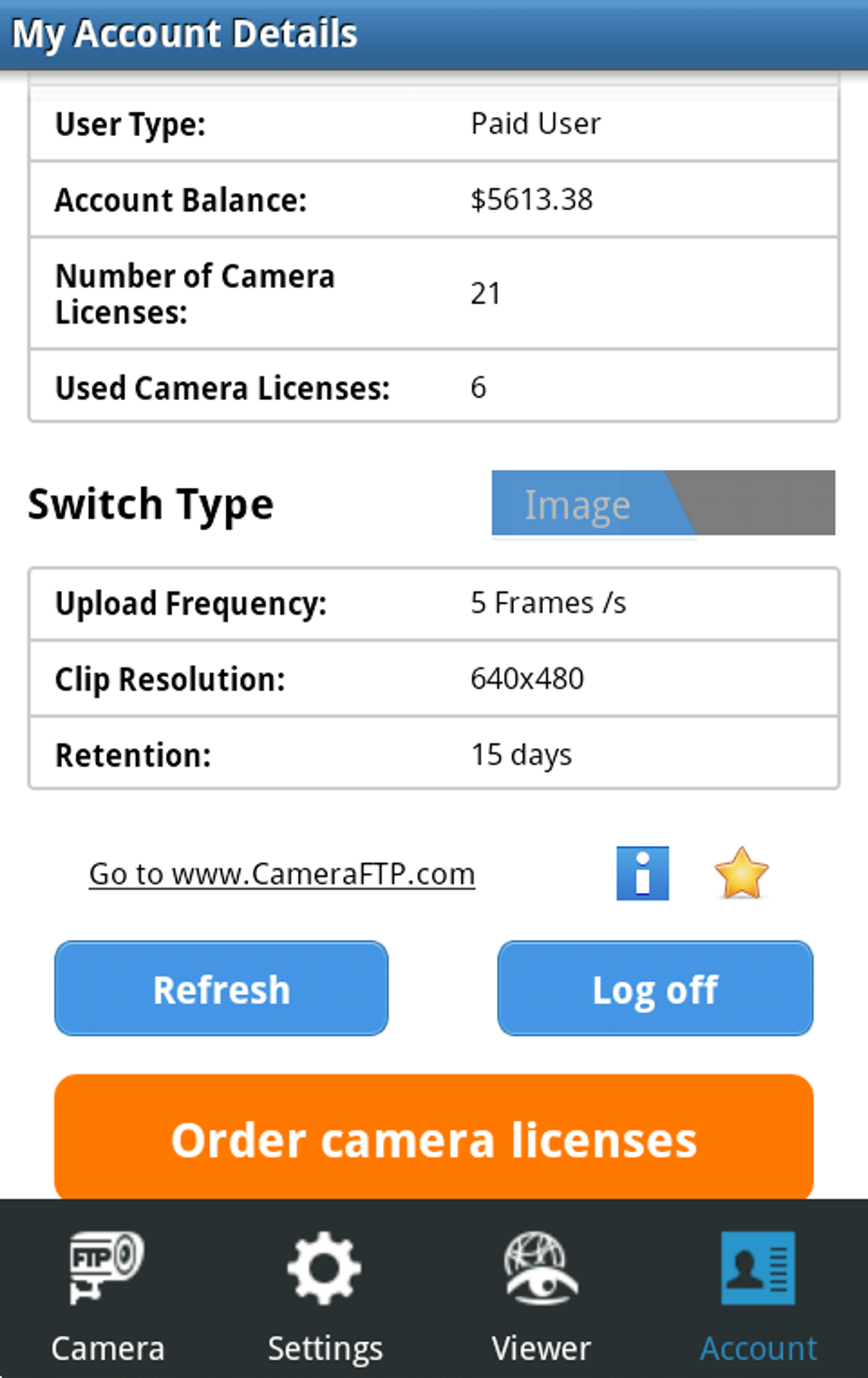 Mobile Security Camera (FTP) - Apps on Google Play