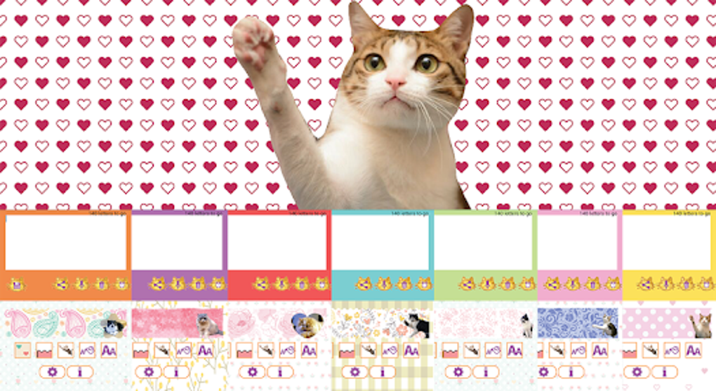Cat sticky memo notepad para android download