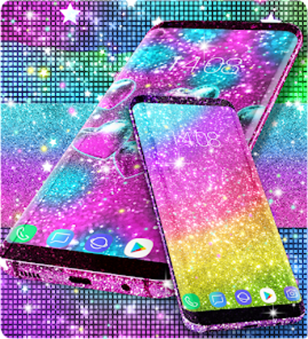 Colorful glitter wallpapers for Android - Download