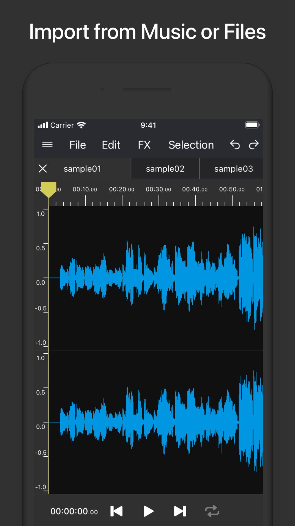 Audio Editor Tool для iPhone — Скачать