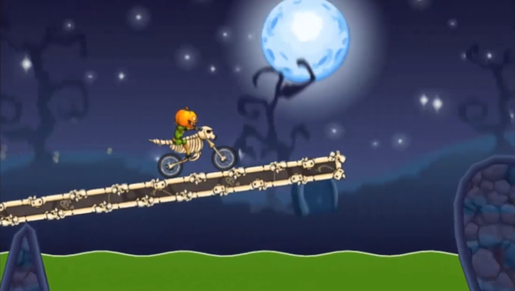 Moto x3m Spooky Land for Android - Free App Download