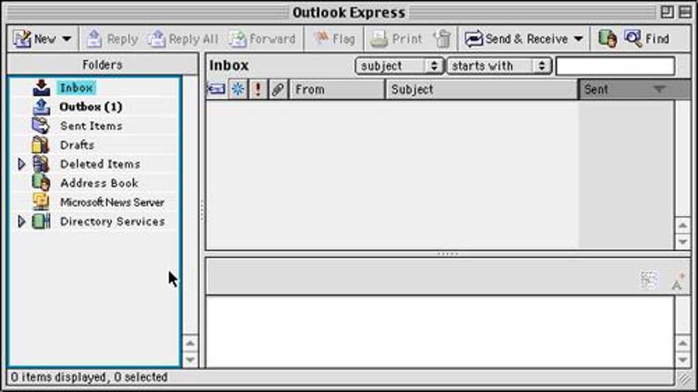 outlook express 6 free